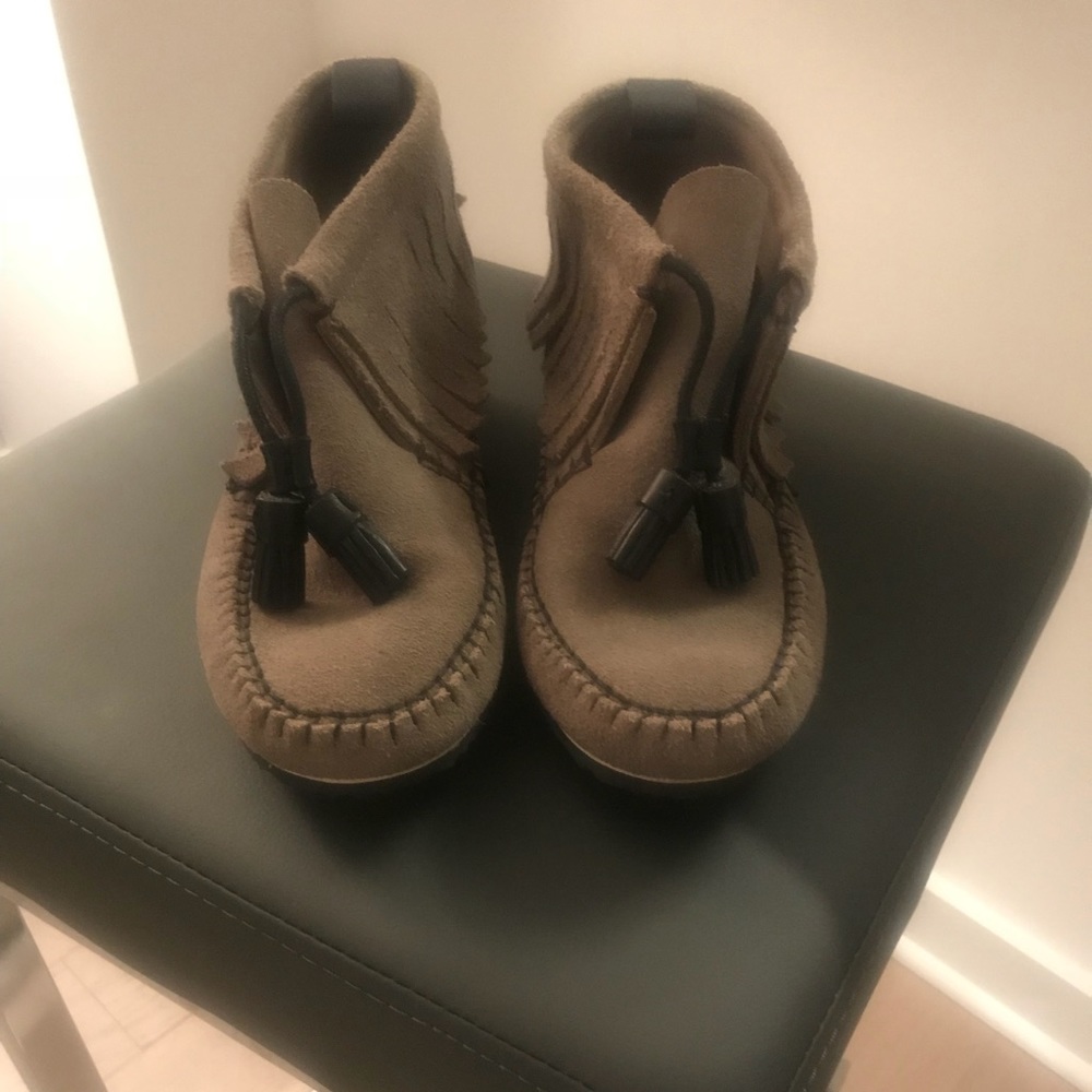 Rag & Bone moccasin ankle boots- Like Brand New!
